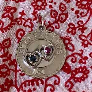 Crea Sterling l “Sweethearts” Valentine Charm Pendant